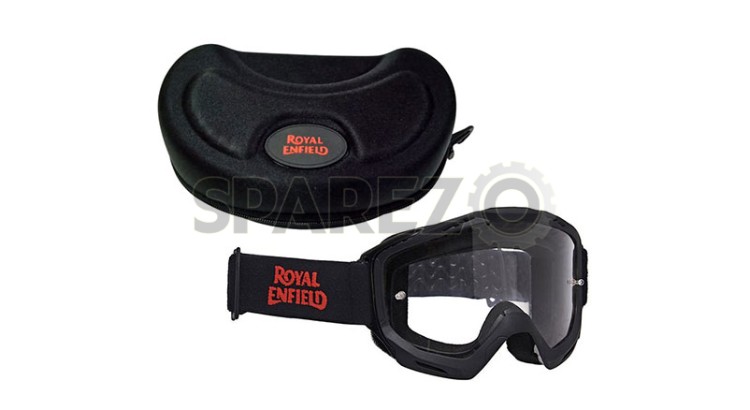 Genuine Royal Enfield Remx Goggles Black - SPAREZO